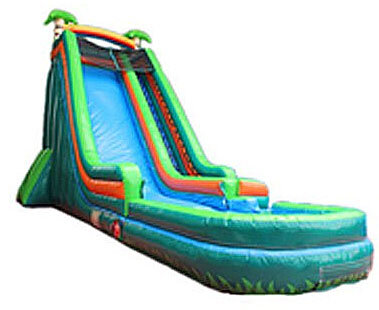 (B) 22ft Tropical Wet-Dry Slide (B) 22ft Tropical Wet-Dry Slide