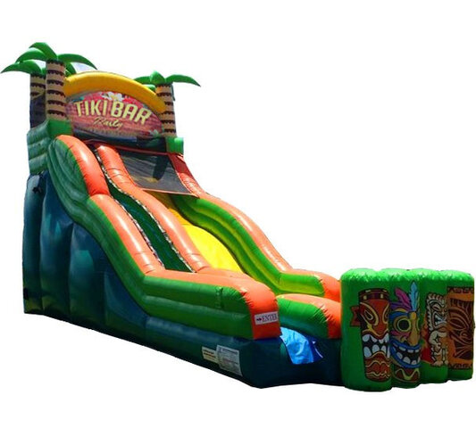 (B) Tiki Bar Wet-Dry Slide (B) Tiki Bar Wet-Dry Slide