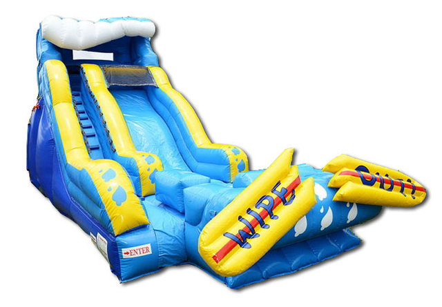 (C) 18ft Wipe Out Wet-Dry Slide (C) 18ft Wipe Out Wet-Dry Slide