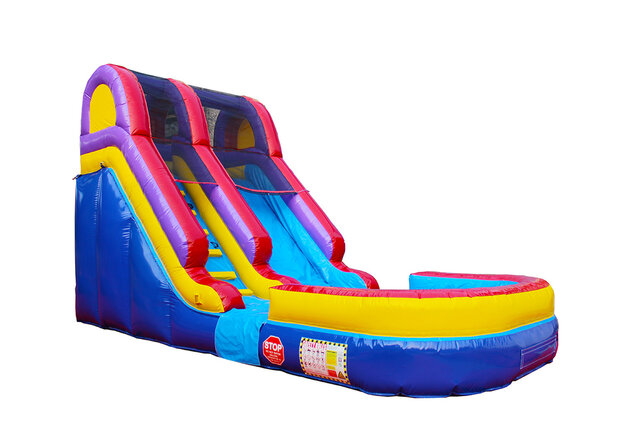 (A) 15ft Wet-Dry Slide (A) 15ft Wet-Dry Slide