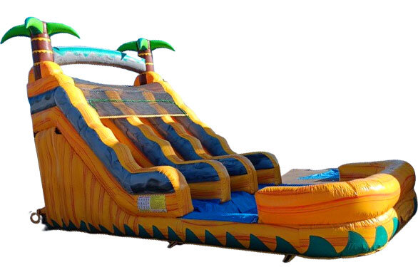(C) 18ft 349 Dual Palm Waterslide (C) 18ft 349 Dual Palm Waterslide
