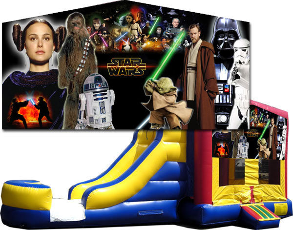 (C) Star Wars Bounce Slide Combo