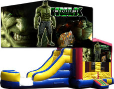 (C) Hulk Bounce Slide Combo - Wet or Dry