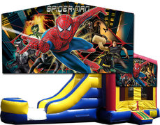 (C) Spider-Man Bounce Slide Combo - Wet or Dry