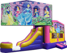 (C) Disney Princess Bounce Slide Combo - Wet or Dry