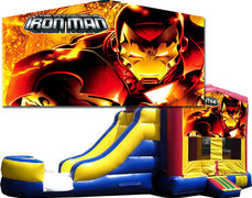 (C) Iron Man Bounce Slide Combo - Wet or Dry