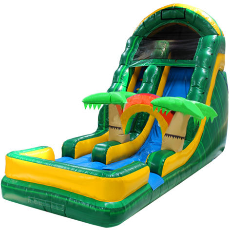 (B) 18ft Tropical Wet-Dry Slide (B) 18ft Tropical Wet-Dry Slide