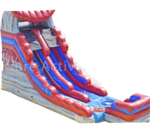 Lava Crush Wet or Dry Waterslide Lava Crush Wet or Dry Waterslide
