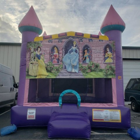 Disney Princess Dazzling Medium Bounce House Disney Princess Dazzling Medium Bounce House