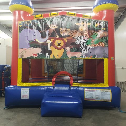 Jungle Medium Bounce House Jungle Medium Bounce House