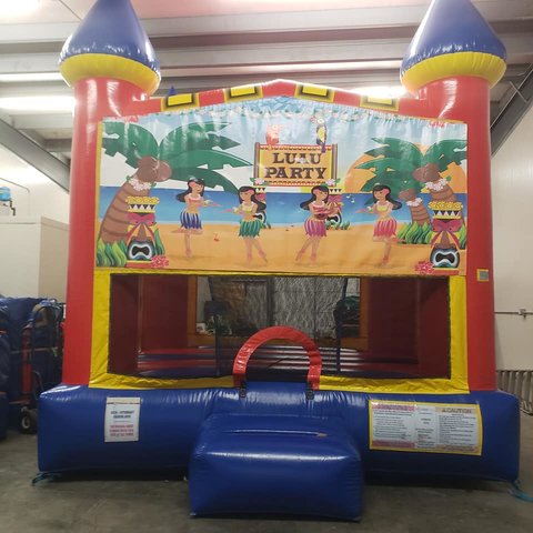 Luau Party 1 Medium Bounce House Luau Party 1 Medium Bounce House