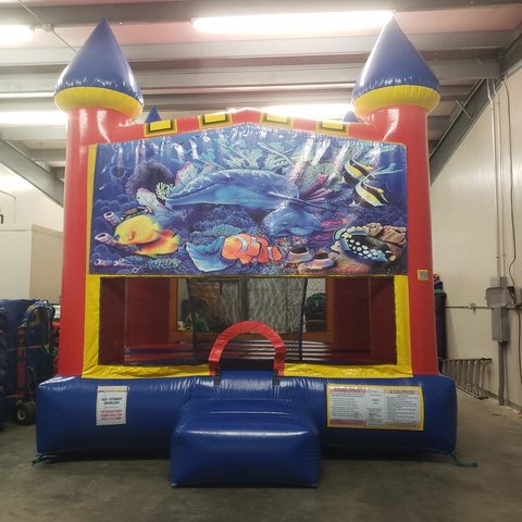 Undersea Medium Bounce House Undersea Medium Bounce House