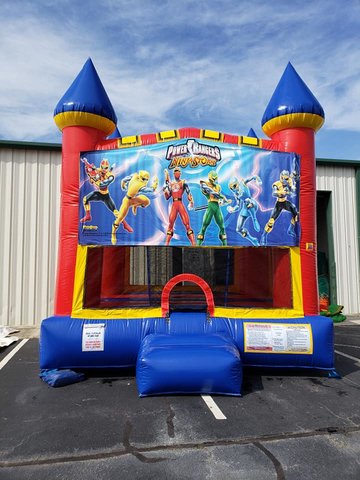 Power Rangers Medium Bounce House Power Rangers Medium Bounce House