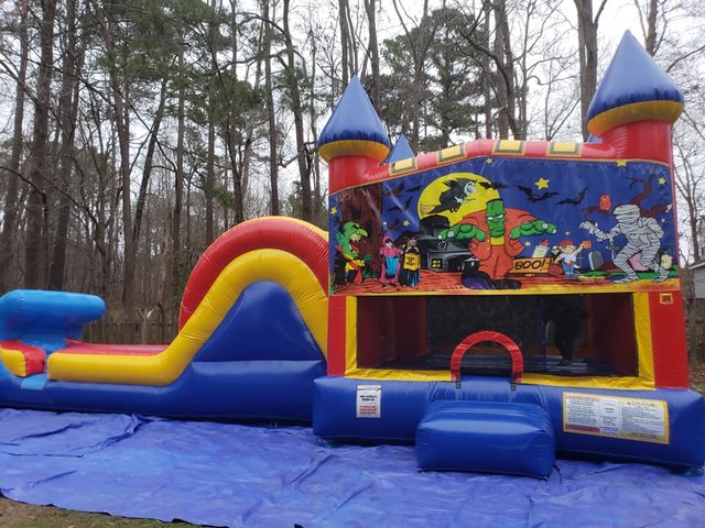 Halloween 4 Castle Single Slide Wet Combo Halloween 4 Castle Single Slide Wet Combo