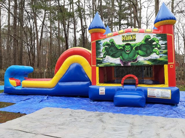 Hulk Castle Single Slide Wet Combo Hulk Castle Single Slide Wet Combo