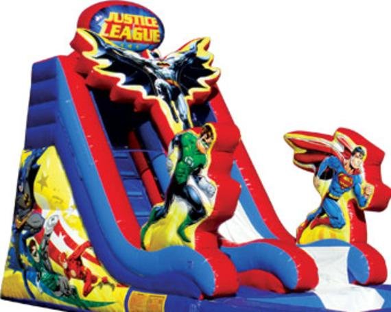 Justice League Dry Slide Justice League Dry Slide
