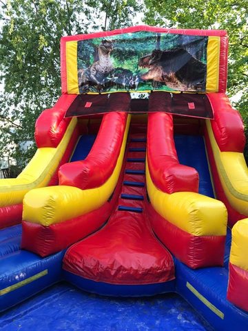 Jurassic Park (Dinosaur) Double Wet Slide Jurassic Park (Dinosaur) Double Wet Slide