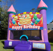 Happy Birthday 1 Dazzling Medium Bounce House