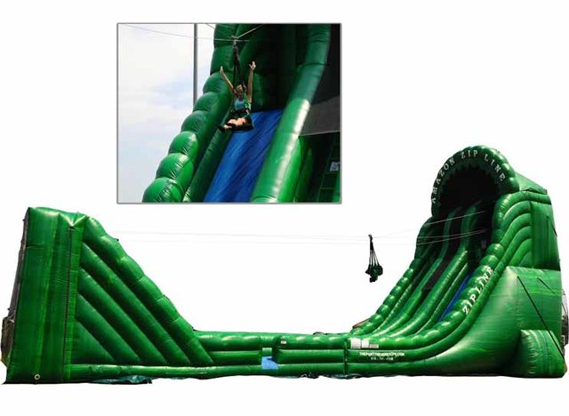 (D) 100ft Zip Line (D) 100ft Zip Line