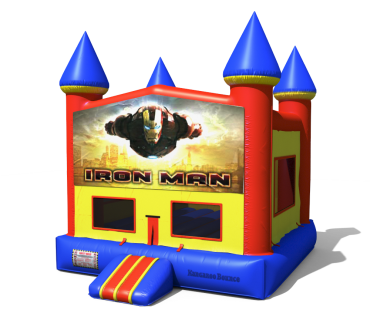 (C) Iron Man Bounce House (C) Iron Man Bounce House