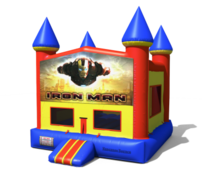 (C) Iron Man Castle Bounce House