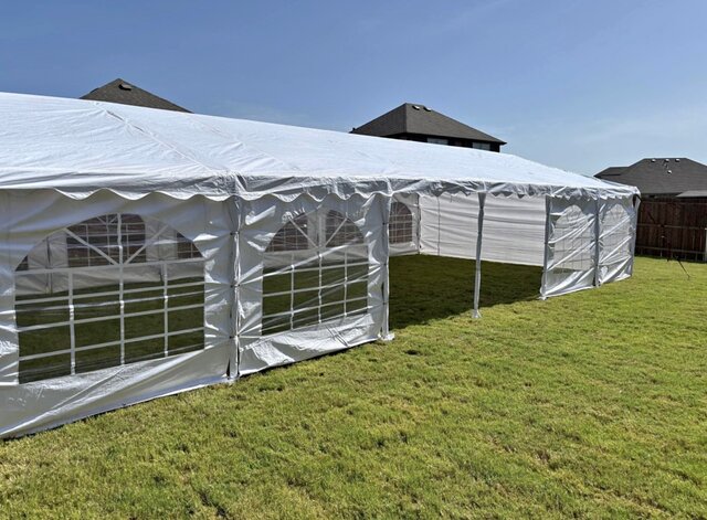 20x40 Deluxe Party Tent with Lights | Optional Walls | Perfect for Weddings and Events 20x40 Deluxe Party Tent with Lights | Optional Walls | Perfect for Weddings and Events