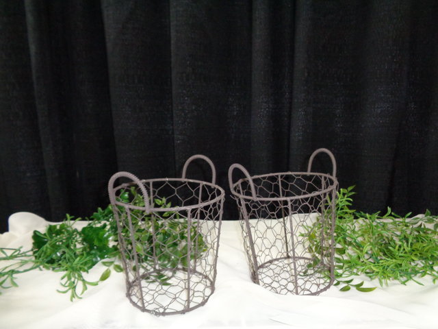 Rustic Wire Basket