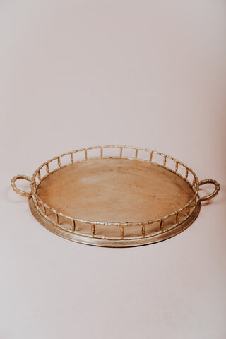 Gold Serving Tray 