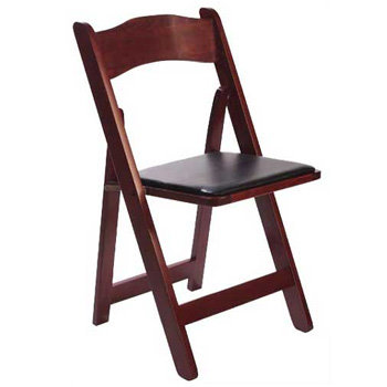 Mahogany Resin Chair 
