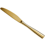 Gold dinner knife