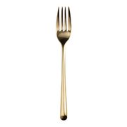 Gold dinner fork