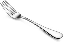 Silver salad fork