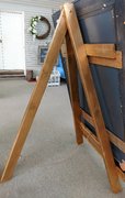 Extra Large Gold Wooden Easel
