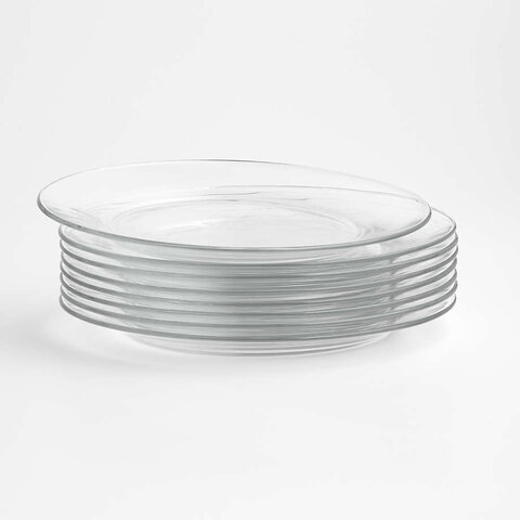 Clear Dinner Plate