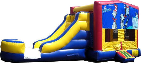 Cat in the hat Bounce Slide Combo Cat in the hat Bounce Slide Combo