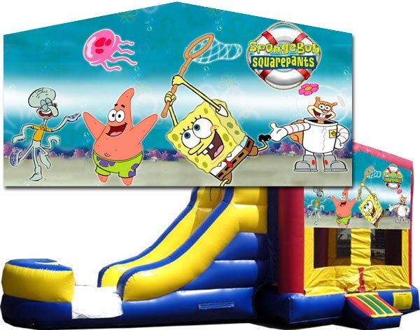 Spongebob Bounce Slide Combo Spongebob Bounce Slide Combo