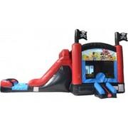 Dry Pirate Ship Combo Bouncer Dry Pirate Ship Combo Bouncer