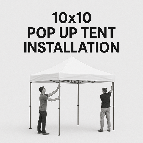 10x10 Pop Up Setup 10x10 Pop Up Setup