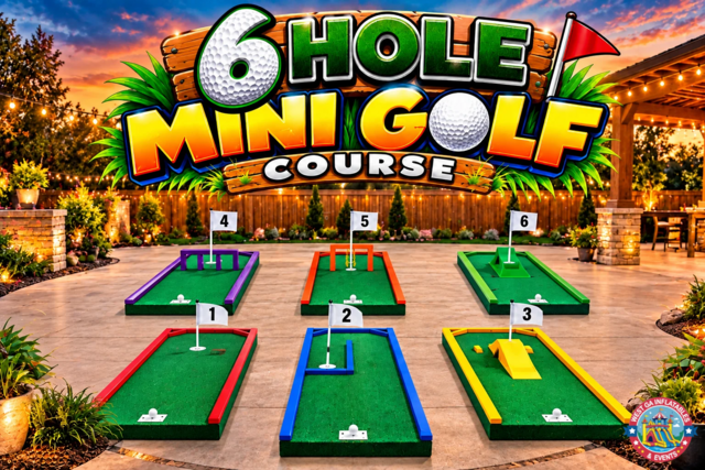 6 Hole Mini Golf Course 6 Hole Mini Golf Course