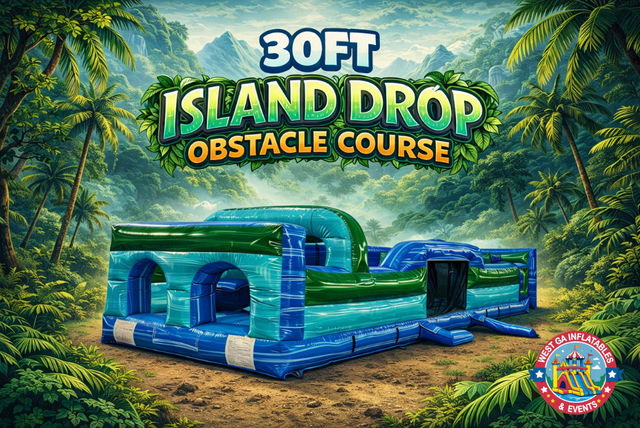 30ft Island Drop Obstacle Course 30ft Island Drop Obstacle Course