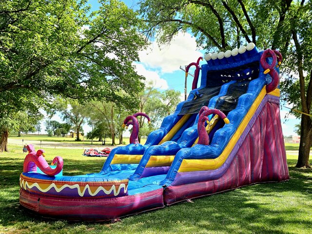 21 ft Deep Sea Water Slide 21 ft Deep Sea Water Slide