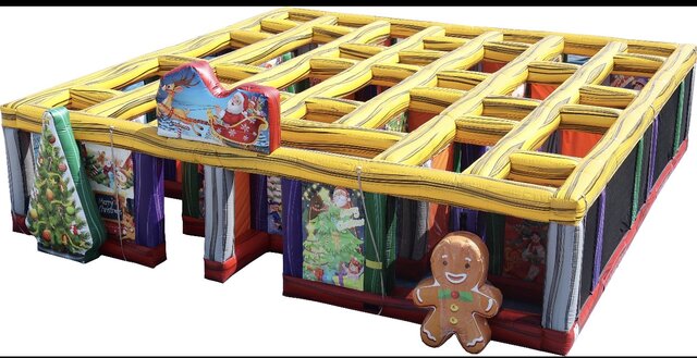 Christmas Maze Christmas Maze