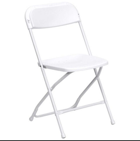 White Samsonite Folding Chair White Samsonite Folding Chair