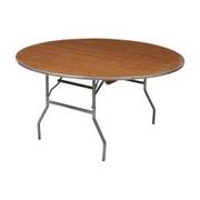 36" Round Child Wood Table