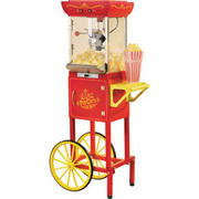 Popcorn Maker with Red Cart Package