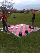 GIANT CHECKERS
