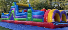 Obstacle Course Rental 40 Ft-Primary Colors