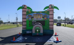 Tiki Bounce House Rental