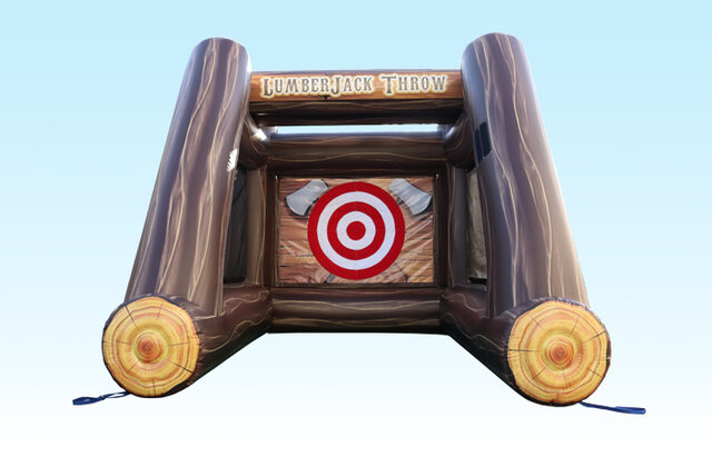 LumberJack Throw inflatable game