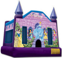 Xtreme Inflatables of Louisiana Disney Princess Castle Bounce House 
